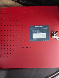 Fire alarm power booster