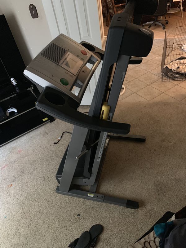 Treadmill with incline and elliptical like arm handles for Sale in