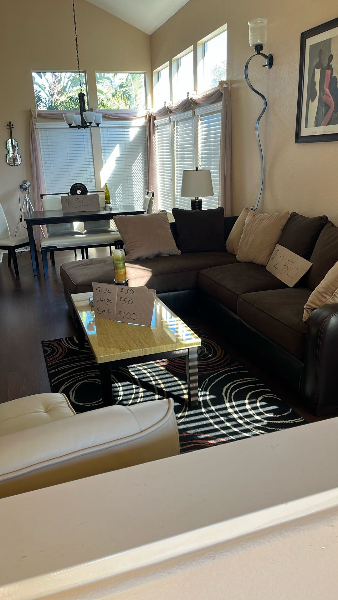 Entire Living And Dining Room Set