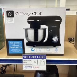 Culinary Chef 10 Speed Stand Mixer