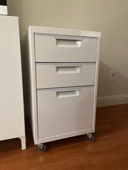 Cb2 Metal 3 Drawer File Cabinet