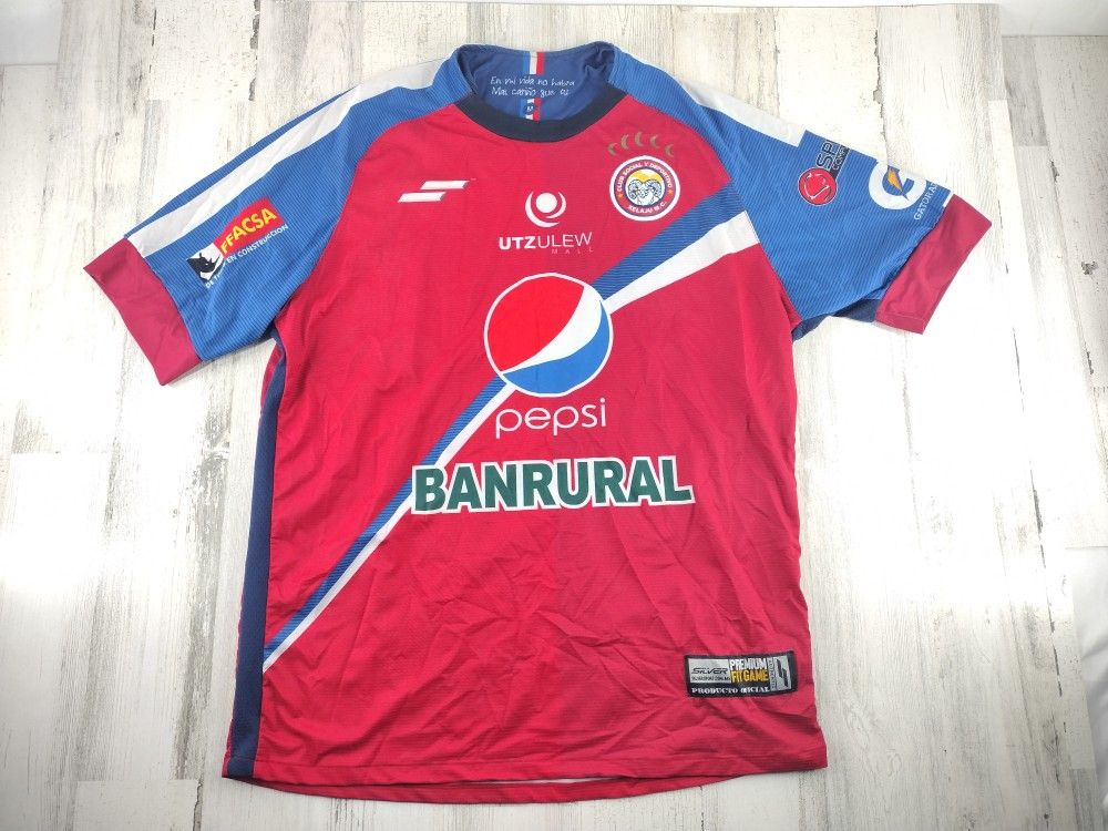 Club Social Y Deportivo Xelaju M.C. Super Chivos De Guatemala Soccer Jersey Men Medium