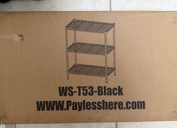Small Black Storage Shelves