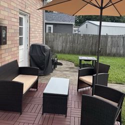 4pc patio furniture set