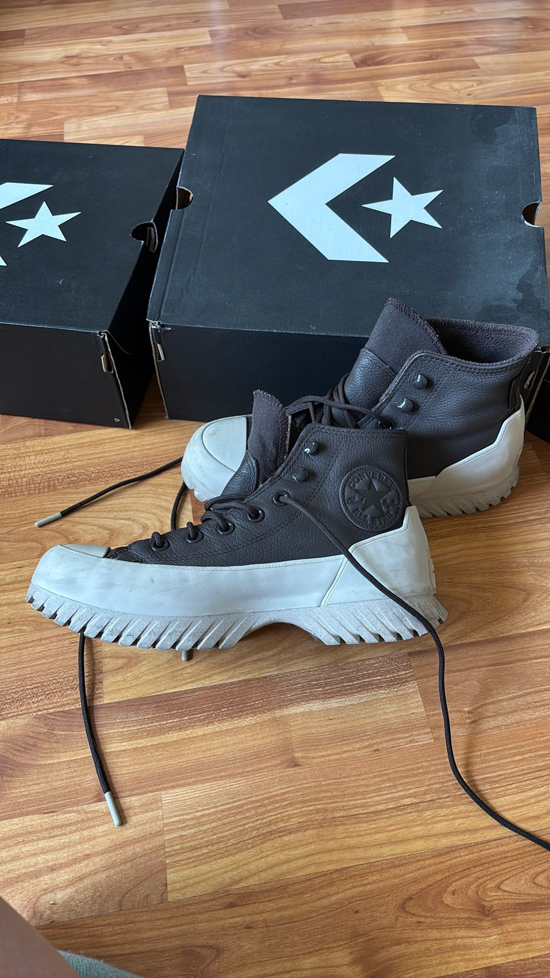 Converse Lugged, brown, Winter 2.0 Boot, Size 7.5 / 5.5