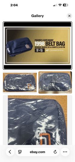 SD Padres belt bag/fanny pack