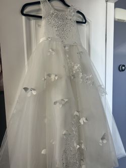 Gorgeous First communion/Flower Girl Dress 10/12