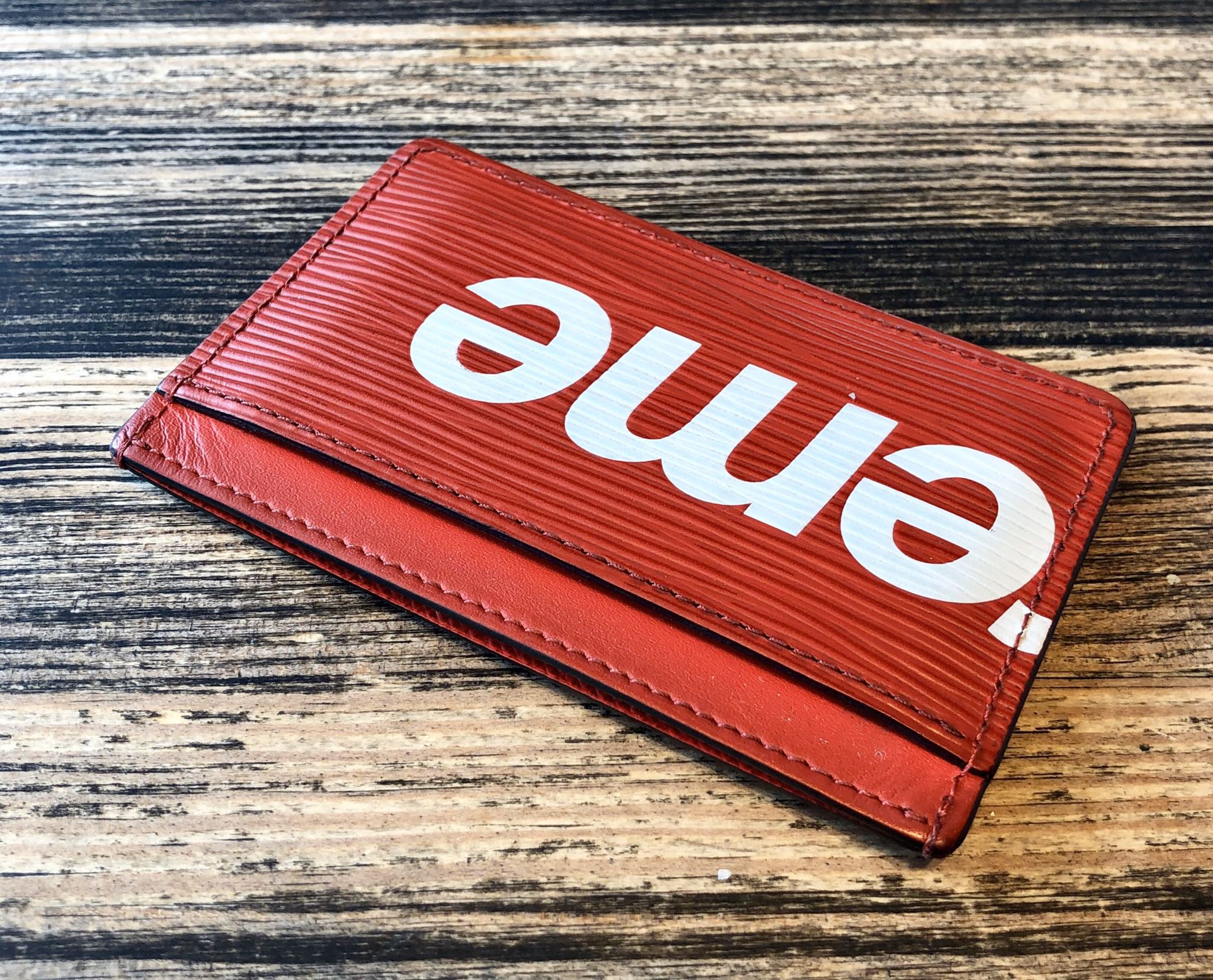 Supreme Lv Red Wallet With Box & Bag for Sale in Leesburg, FL - OfferUp