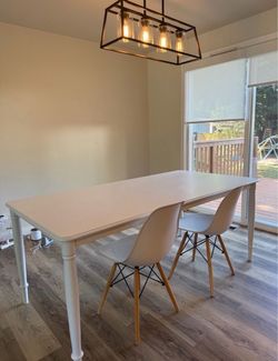 IKEA White Dining Table DANDERYD $50!!