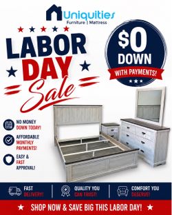Queen 4 piece bedroom set