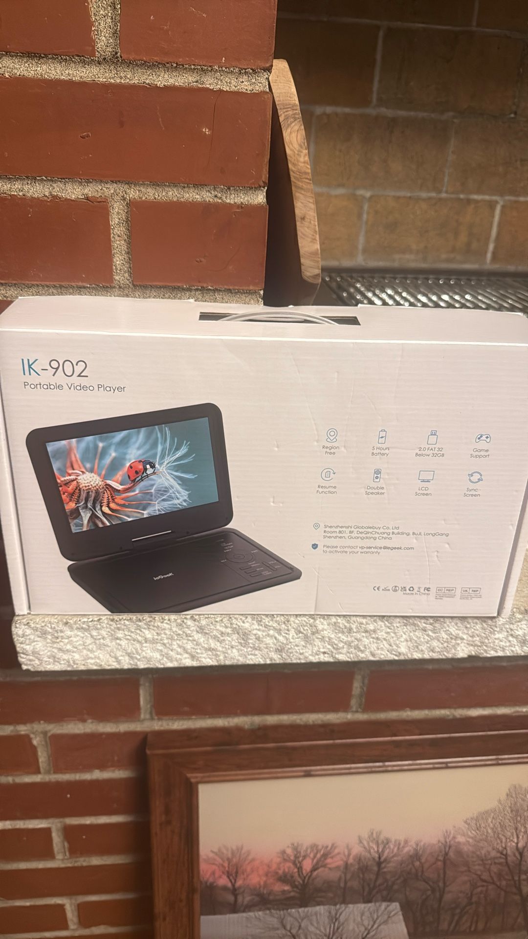 I Geek Portable DVD Player