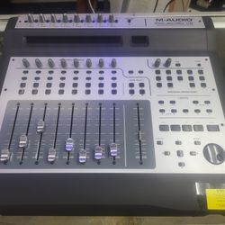 M-Audio ProjectMix I/O mixing board - Control Surface with Motorized Faders