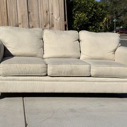 🔥 $200 DELIVERED TODAY – Clean Beige Sofa | MUST GO! 🚚