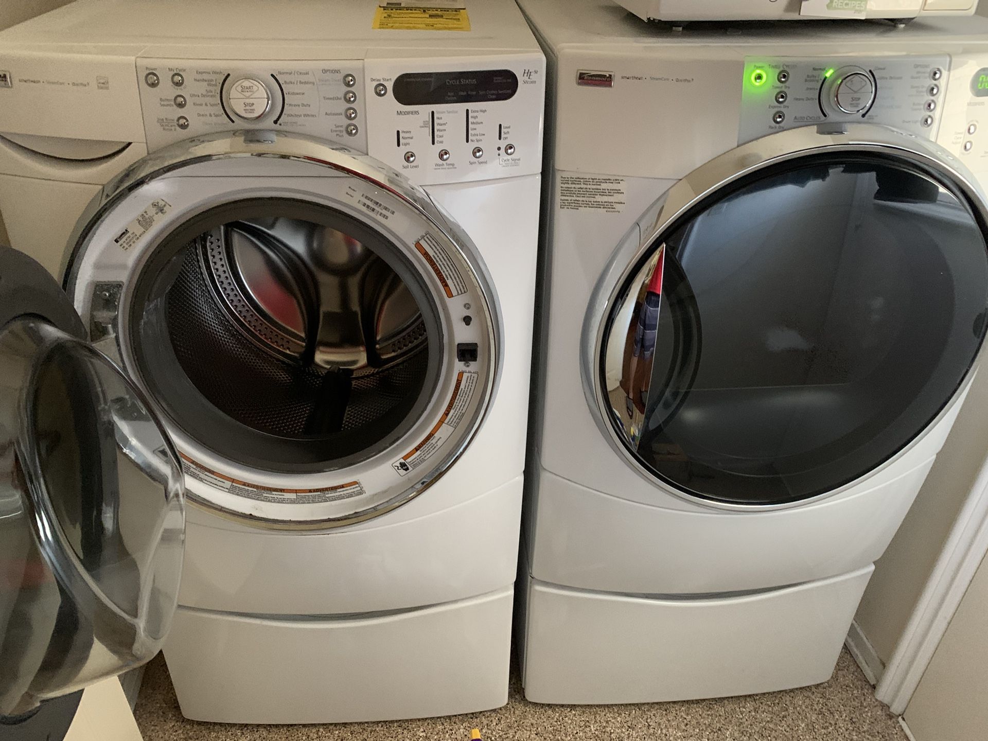 Kenmore Washer And Gas Dryer