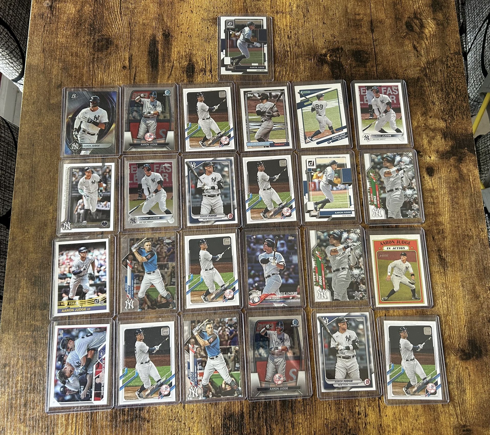 Aaron Judge-Shohei Ohtani Cards