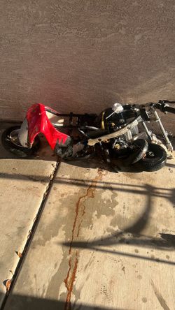 Small motorcycle for parts motor works great