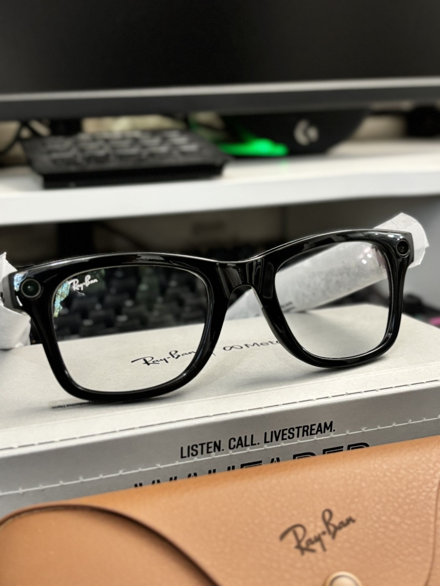Ray Ban Wayfarer Meta AI Sunglasses