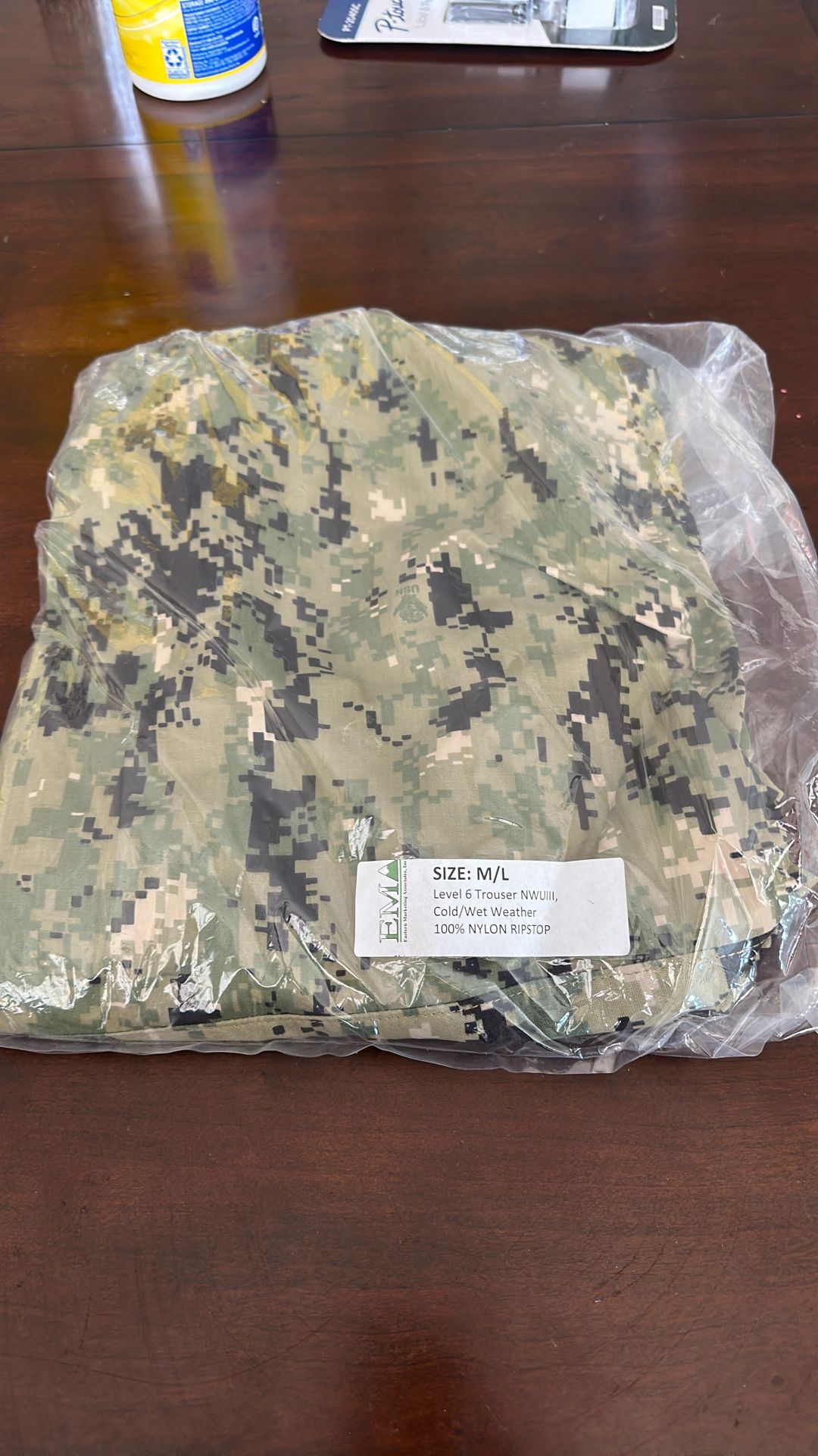 Camo Nylon Pants
