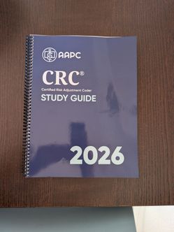 2026 AAPC CRC study guide