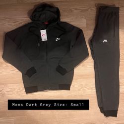Dark Grey Men Nike Sweatsuit Size Small 