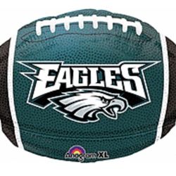 18 Inch Eagles Super Bowl Football Balloon 
