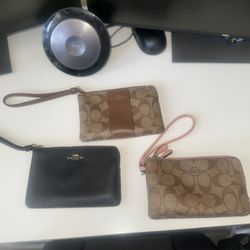 Coach Wristlets