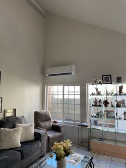 Wall-Mounted Mini Split & Outdoor Condenser Unit