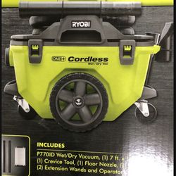 RYOBI ONE+ 18V Cordless 6 Gal. Wet Dry Vacuum (Tool