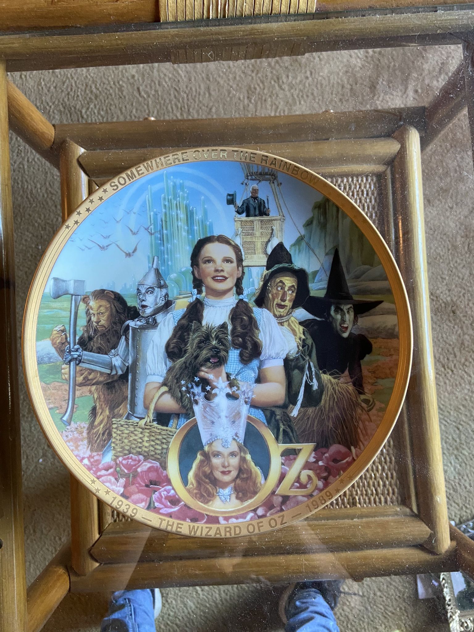 Antique Collectible Wizard Of Oz Plate