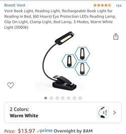 Book Light- Brand new