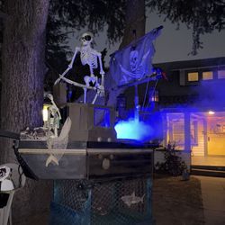 Hand Built Pirate Ship 