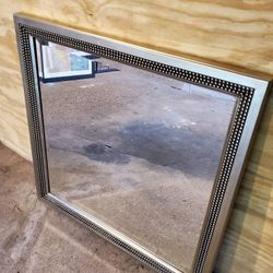 Large Beveled Wall Mirror