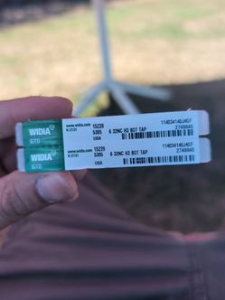 WIDIA GTD 6-32 NC H3 Bottoming Taps - Lot of 2