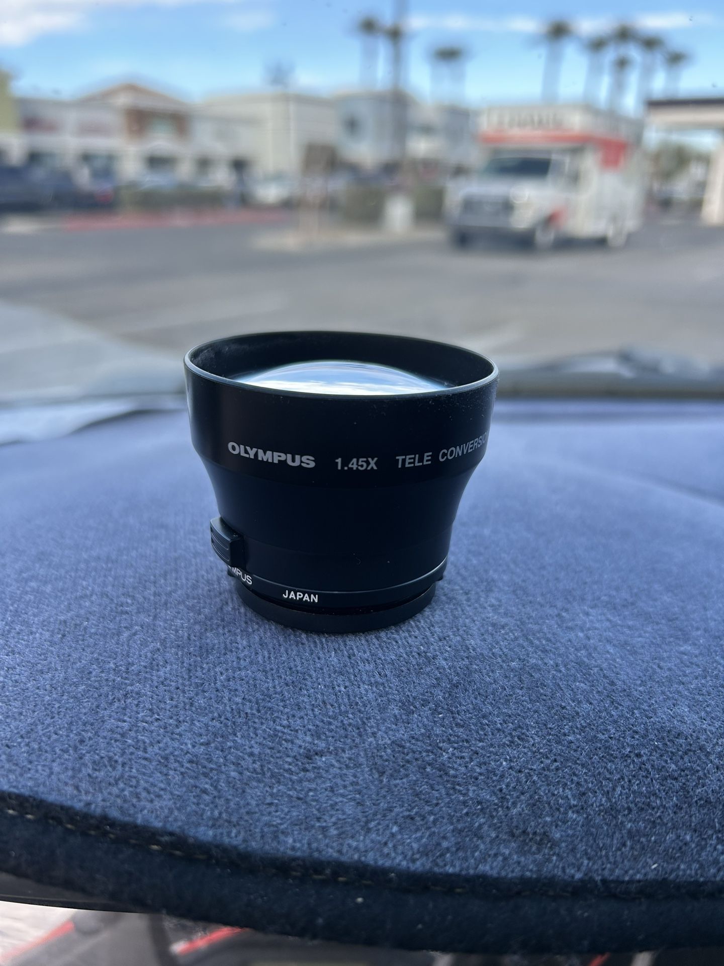 OLYMPUS 1.45X TELE CONVERSION LENS 46MM with LENS CAPS AND 43-46mm ADAPTER