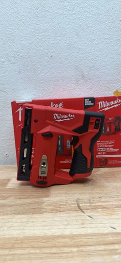 M12 12-Volt Lithium-Ion Cordless 3/8 in. Crown Stapler (Tool-Only)