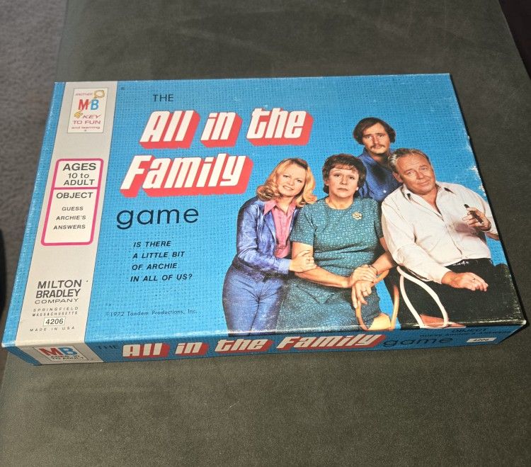 All In The Family Board Game 