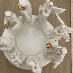 Pillar Calder Holder  Christmas