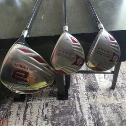 Taylormade Burner Driver, 3wood And 5 Wood