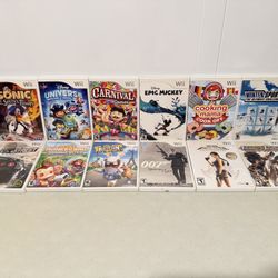 Fun Nintendo Wii Games $10 Each 