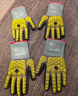 Kyorene Pro Max Impact Work Gloves – 2 Pairs