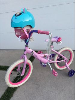 Princess bike & helmet