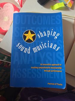 Shaping Sound Musicians Book