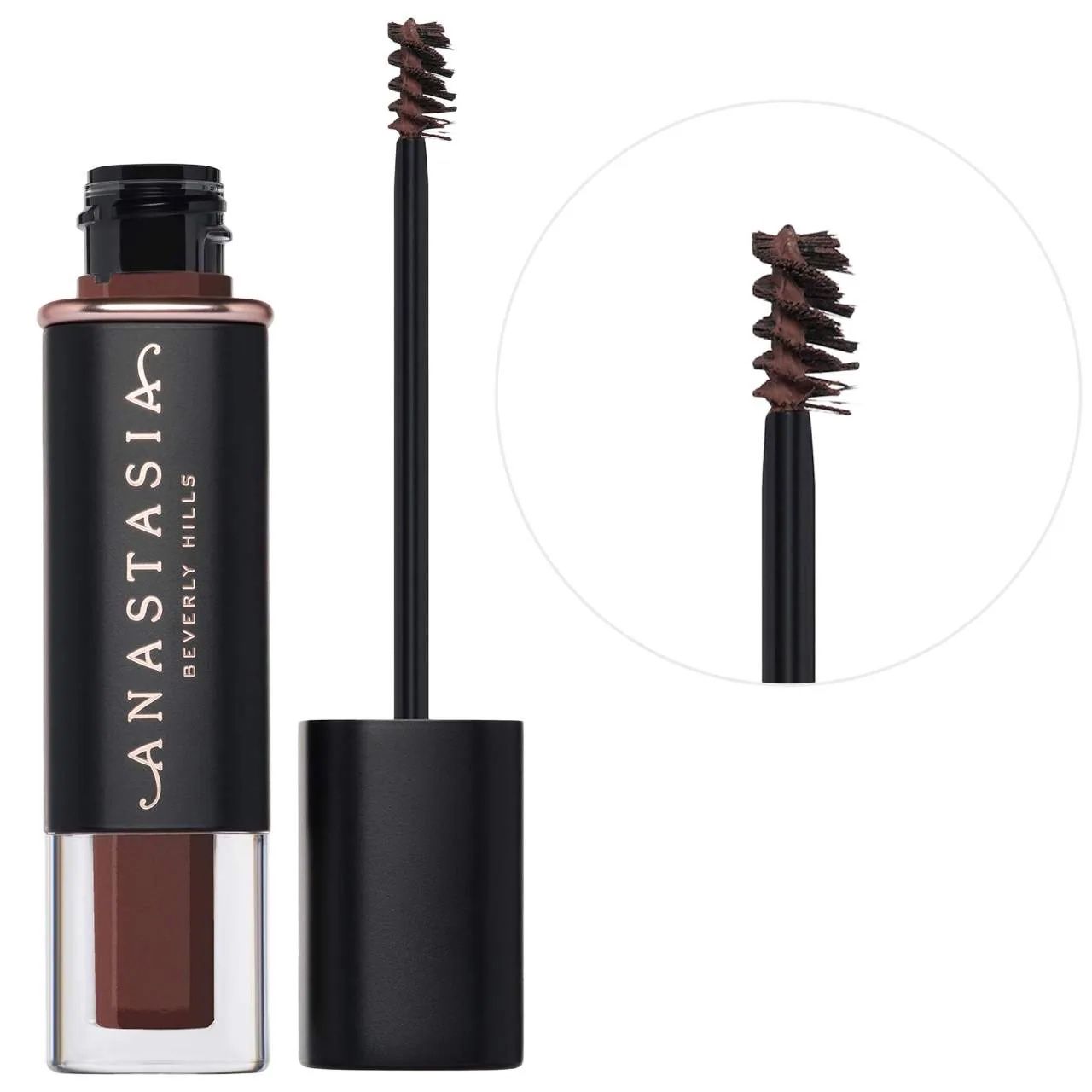 Anastasia Beverly Hills Long-Wearing Natural Volumizing Tinted Brow Gel, color Chocolate