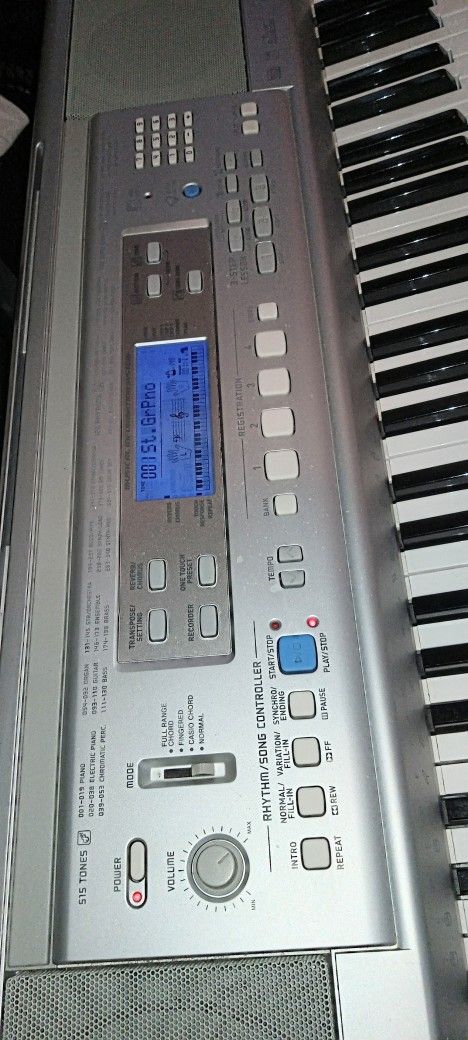 Casio CTK-810 Keyboard Piano Synth USB MIDI with Power Supply for 