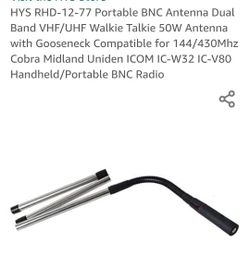 Portable BNC antenna