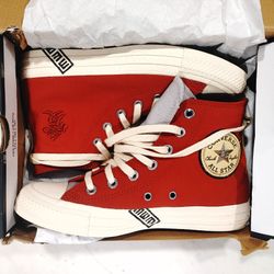 Converse x NARUTO SHIPPUDEN Gaara Chuck Taylor All Star Size 4.5