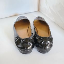 GUCCI Black leather Flats (Authentic) Size 6