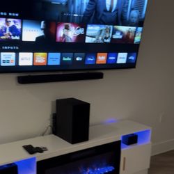 Samsung 4.1 Channel Soundbar w/ Subwoofer + Rear Speakers (Bluetooth, Game Mode)