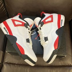 Nike Air Jordan 4 Retro Red Cement Size 13