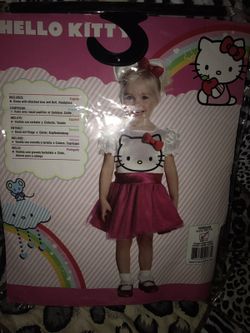 Hello kitty size 2-4 years